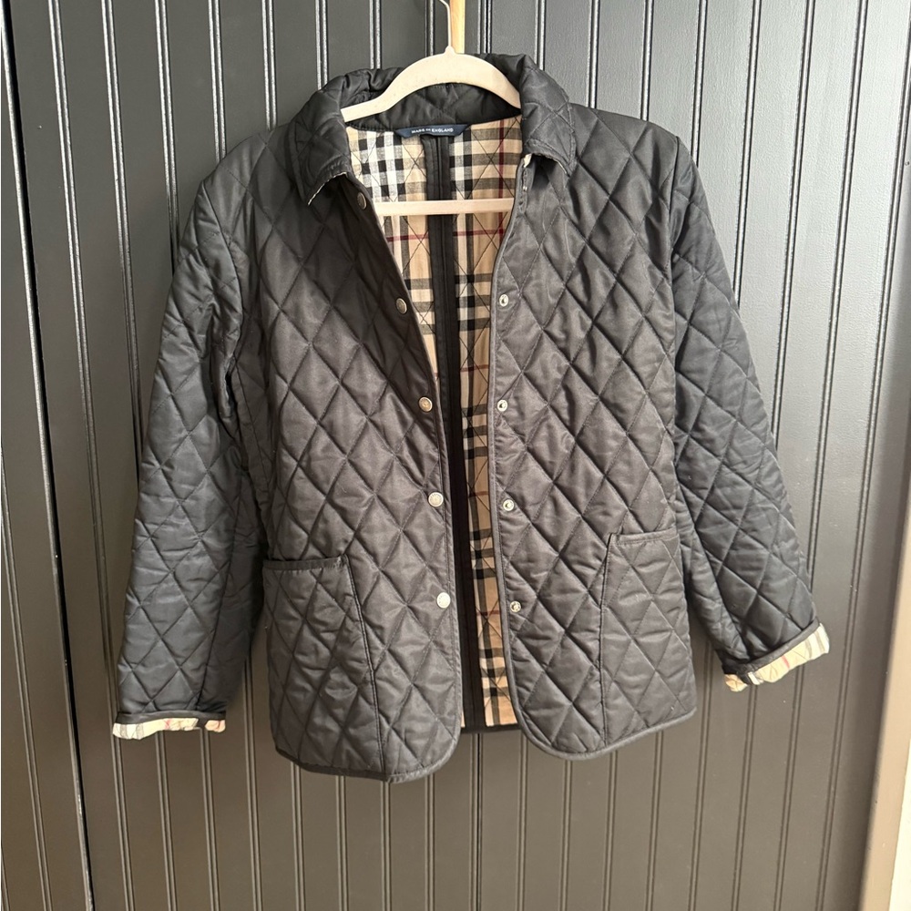 Burberry Plaid Jacket